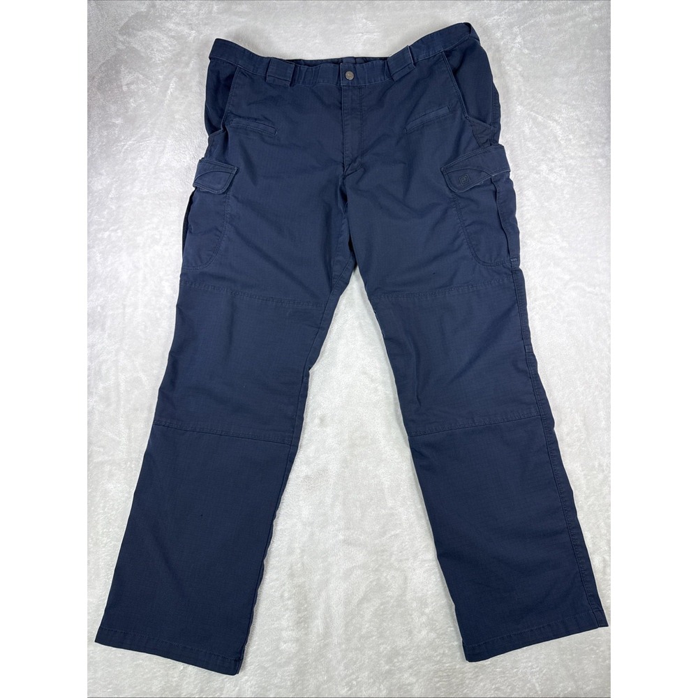 5.11 Tactical Pants Mens Stryke Regular Fit Cargo Ripstop  Blue 36X32 *Read*